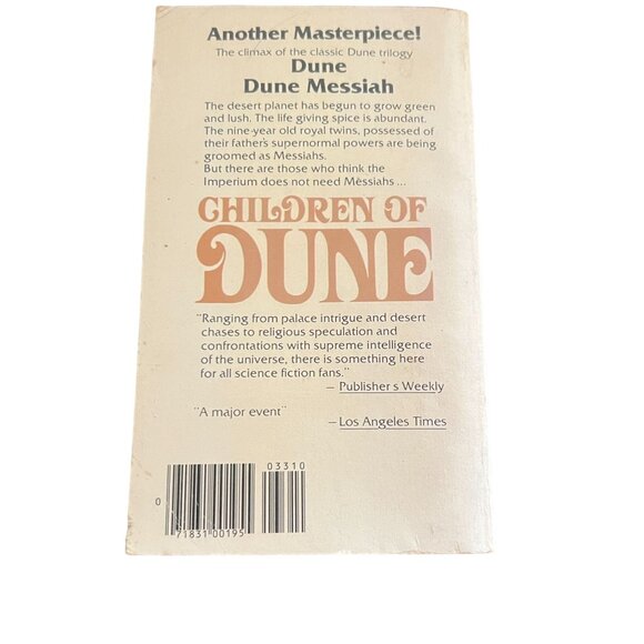 Dune 3 book lot Children of Dune Dosadi Experiment Chapterhouse by Frank Herbert - Picture 12 of 13